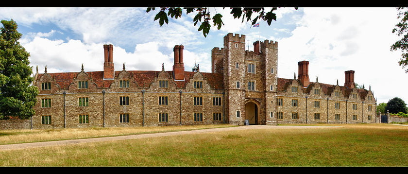 Knole House by Bert Kaufmann