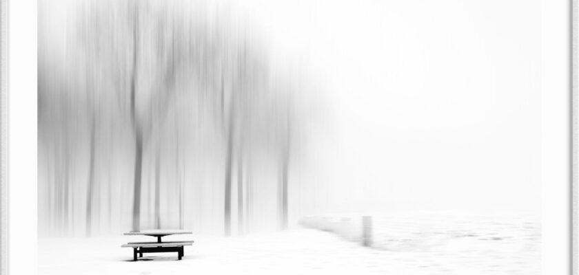 My boots go crunch... by Frank Van Dongen