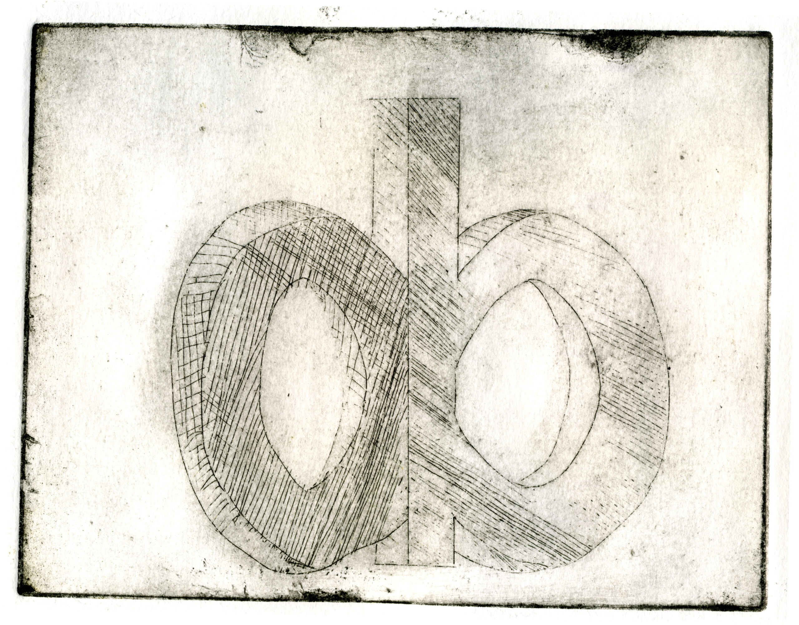 Line Etching with Hard Ground One