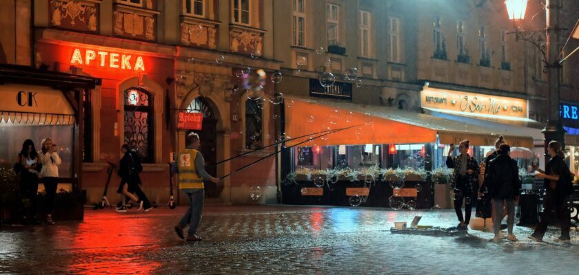 Wroclaw by night by Agata