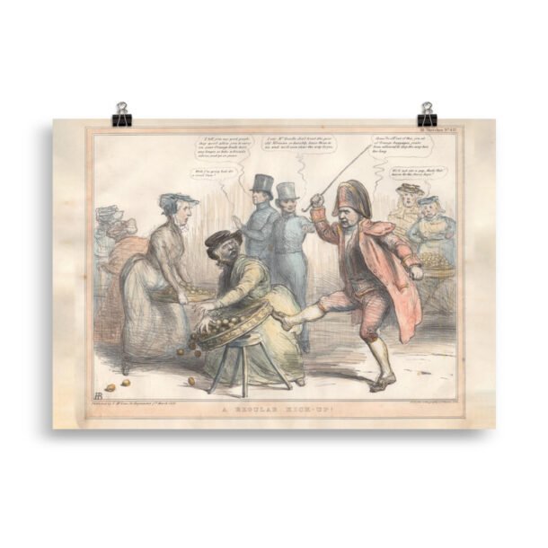 A Regular KickUp by John 'HB' Doyle (Reproduction) Poster