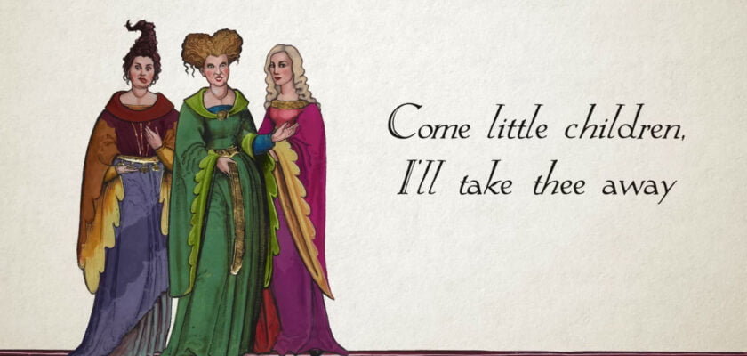 Come Little Children - From Hocus Pocus (Cover by Hildegard von Blingin')