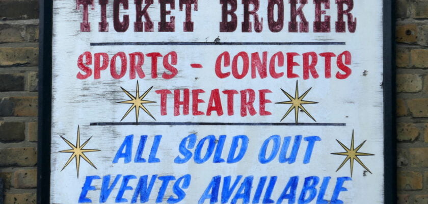 The Ticket Broker by duncan cumming Some rights reserved by duncan cumming