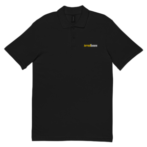 tiredbees by James Balderson – Unisex pique polo shirt